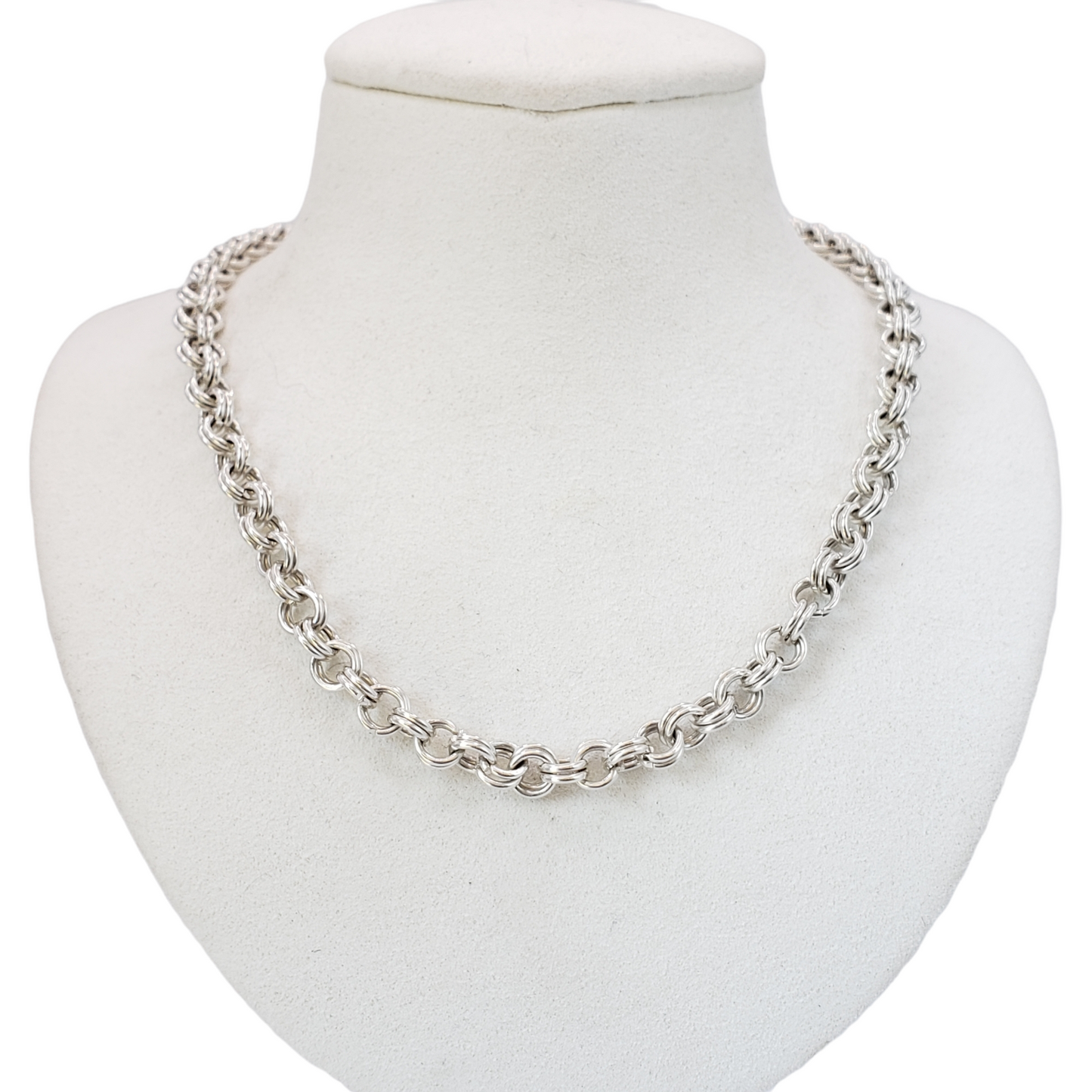 925 Sterling silver artisan handmade chain