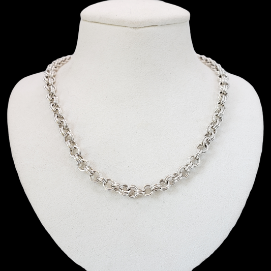 925 Sterling silver artisan handmade chain